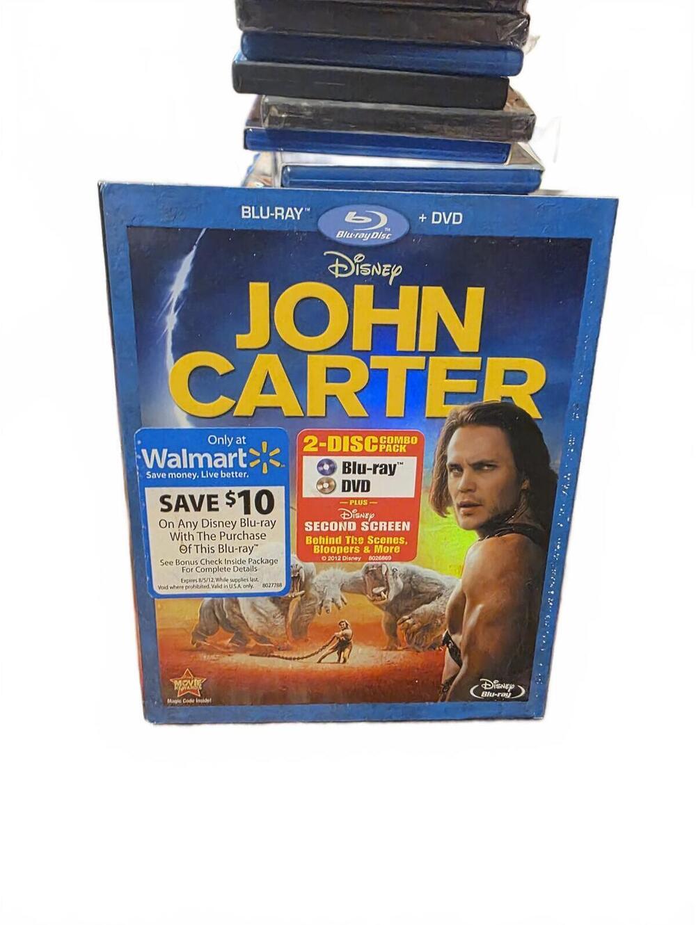 John Carter 2-Disc Combo Pack Blu-ray + DVD